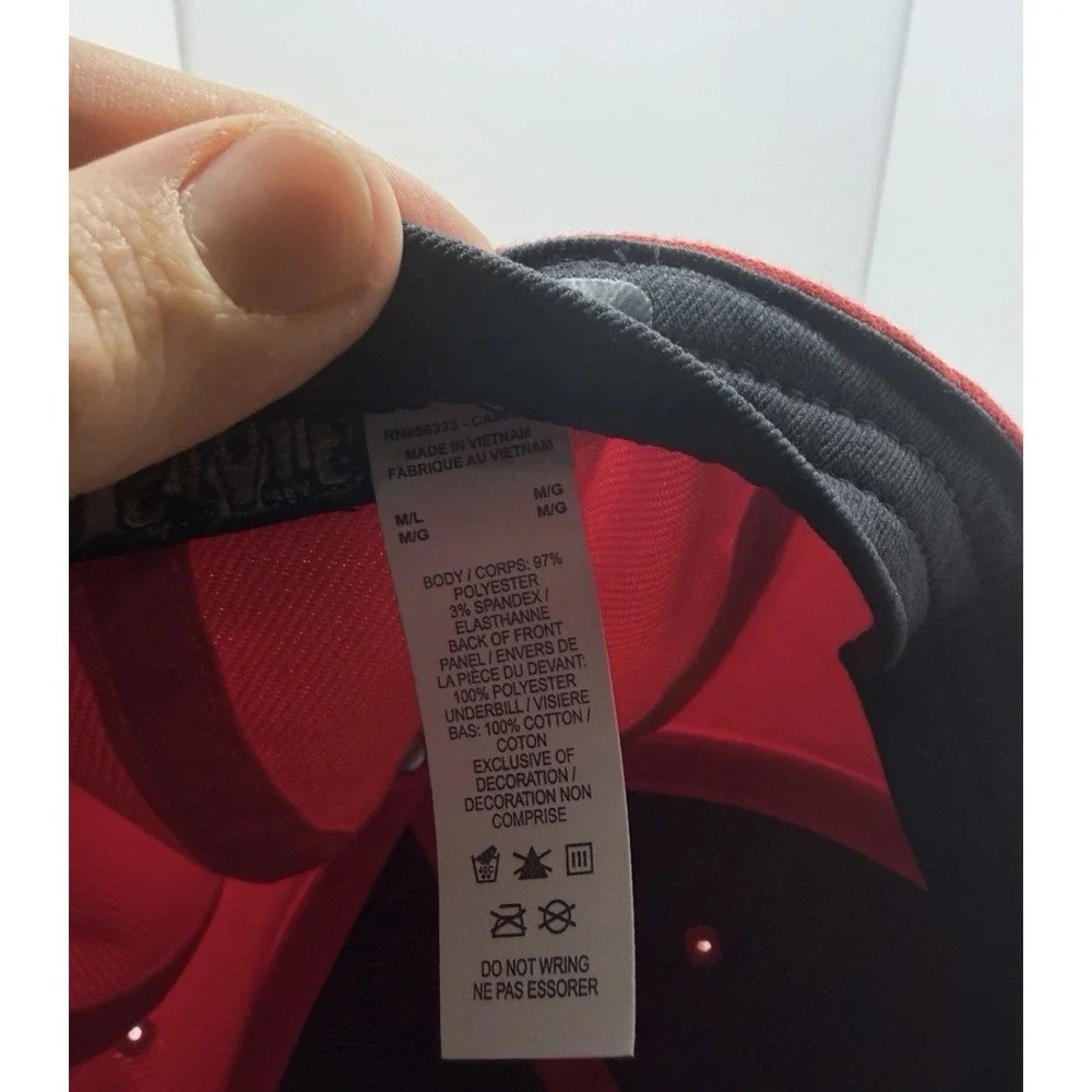 Ohio State Buckeyes Nike Dri Fit Hat Classic99 Red Black And‎ White